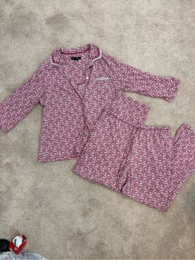 Earth Angel’s Pink Floral Pajama Set